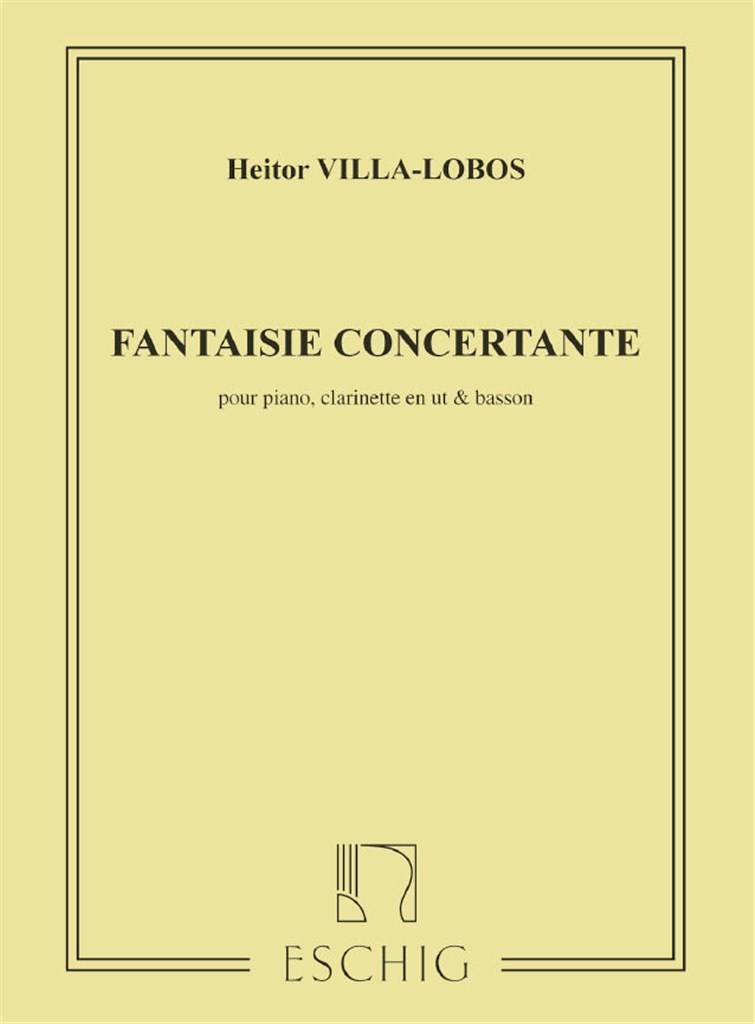 Villa-Lobos Fantaisie Concertantecl-Basson-Piano